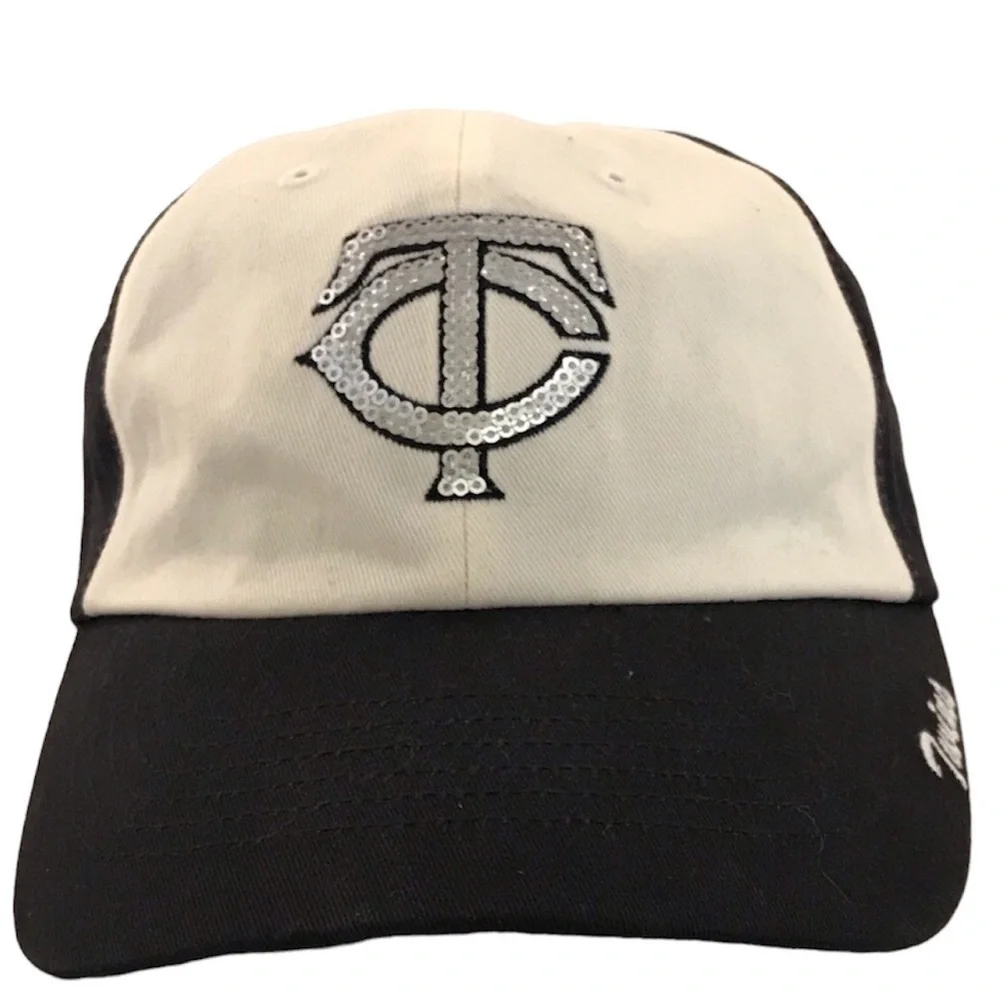 Women's Fan Favorite MLB Minnesota Twins Sequin Baseball Hat